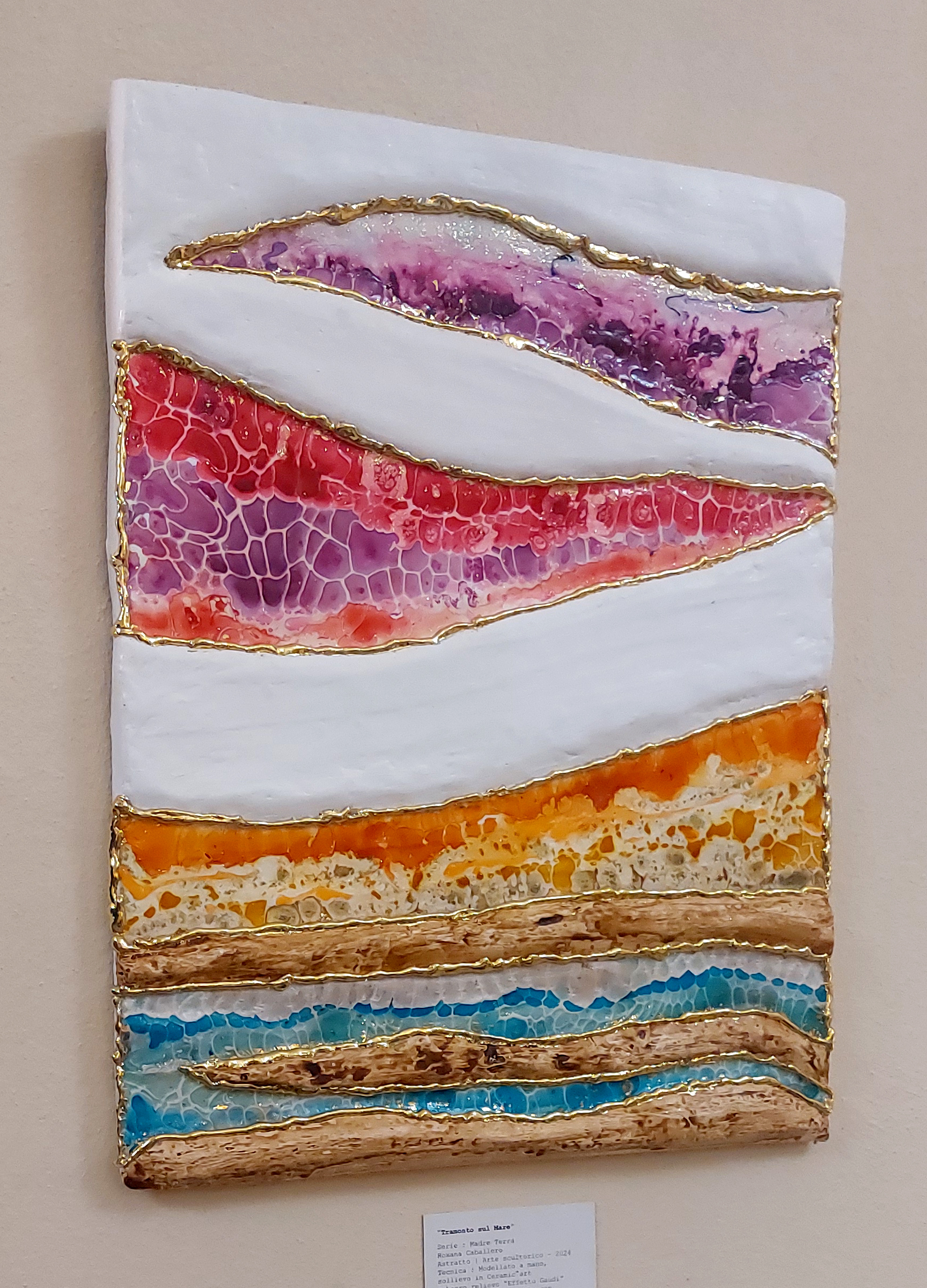 dipinto vulcano